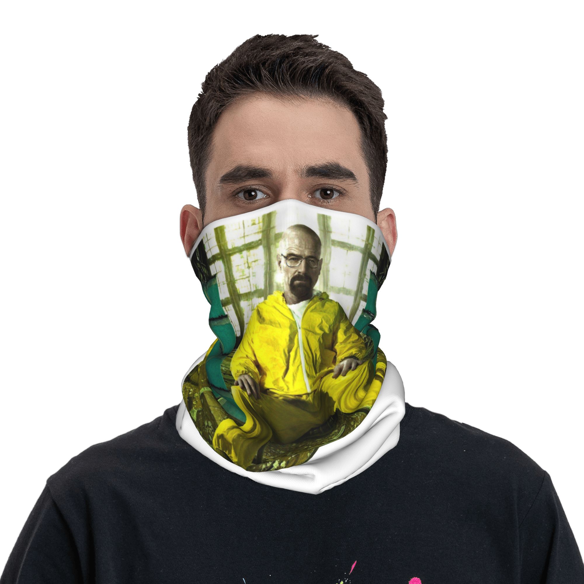 Custom Breaking Bad Walter Whi - Neck Gaiter Face Cover 评论和价格