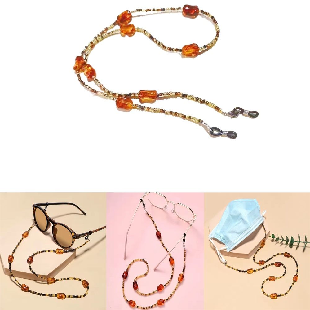 Anti Slip Anti Falling Eyeglas - Mask Chain Holder 评论和价格
